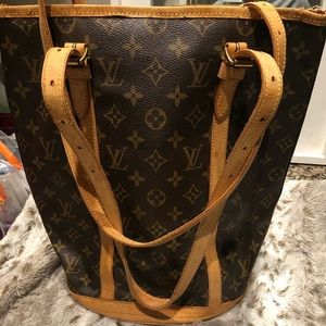 Authentic vintage Louis Vuitton bucket bag